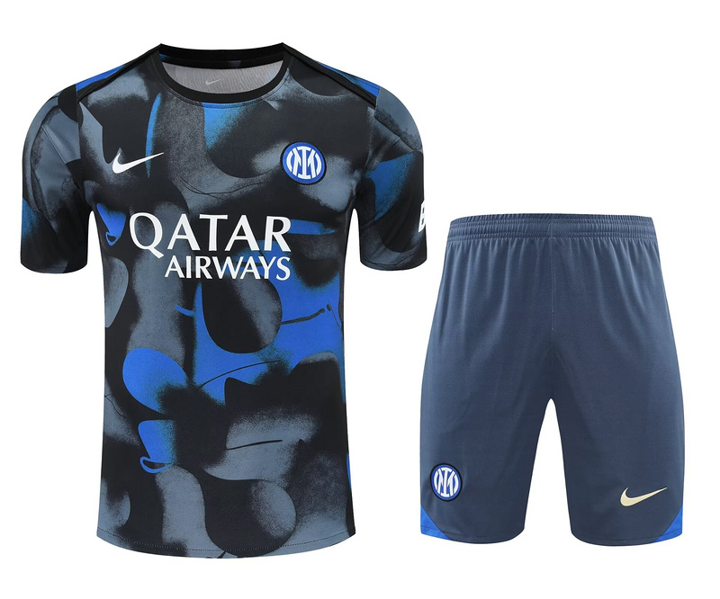 AAA Quality Inter Milan 24/25 Grey/Blue Training Kit Jersey